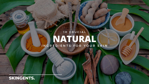 10 Crucial Natural Ingredients for Your Skin